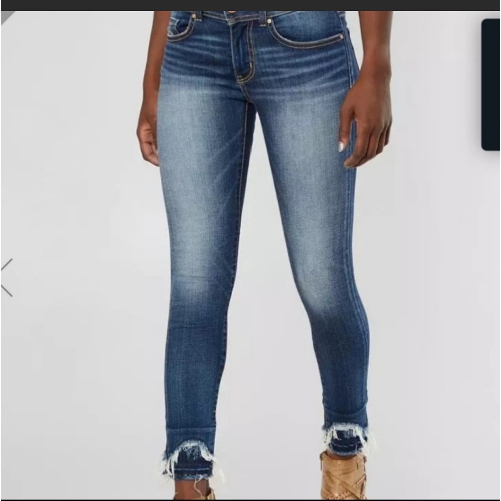 BKE Audrey Slim Fit Mid-Rise Jeans